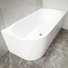 Harper Matte Acrylic Right Corner Bath